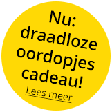 Nu draadloze oordopjes cadeau