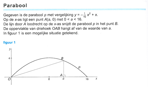 HAVO wiskunde b